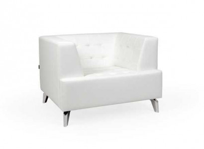 White armchair TV recliner lounge single-seater living room club recliner